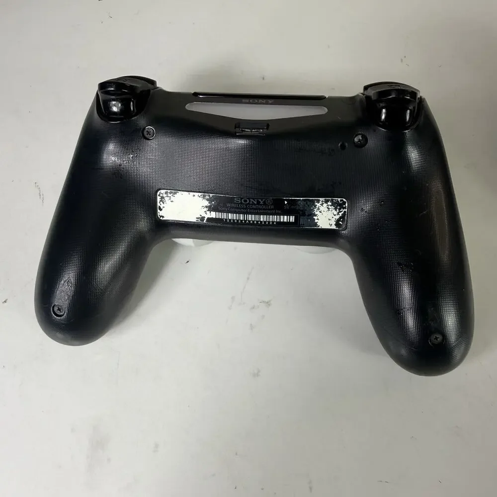 2 Sony DualShock 4 Wireless Controllers Black/Gray Camo Touchpad PS4 Untested